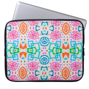 amerikanisches Muster. Ikat nahtlos drucken. Mode  Laptopschutzhülle