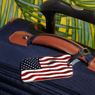 Amerikanisches Nummernschild Gepäckanhänger