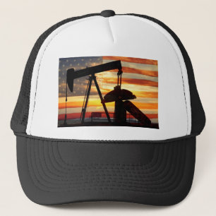 Amerikanisches Öl Truckerkappe
