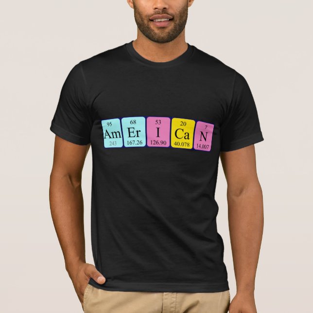 Amerikanisches Periodenpatriotisches Shirt (Vorderseite)