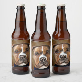 AMERIKANISCHES PERSONAL BIERFLASCHENETIKETT
