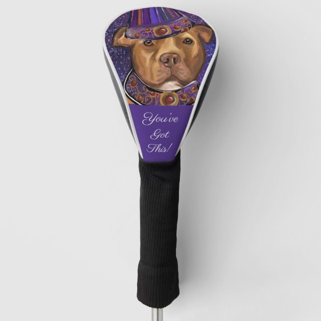 AMERIKANISCHES PERSONAL GOLF HEADCOVER (Vorderseite)