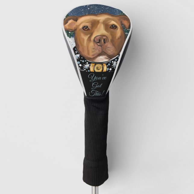 AMERIKANISCHES PERSONAL GOLF HEADCOVER (Vorderseite)