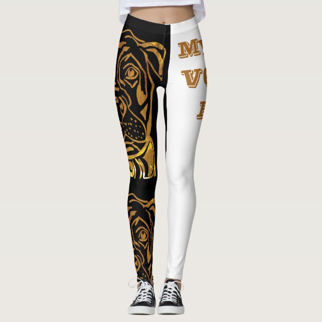 AMERIKANISCHES PERSONAL LEGGINGS (Vorderseite)