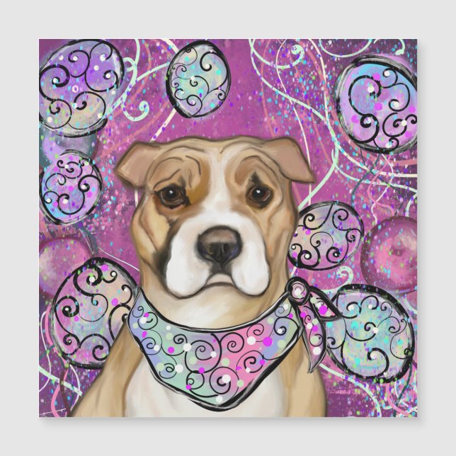 AMERIKANISCHES PERSONAL MAGNETKARTE (Vorderseite)