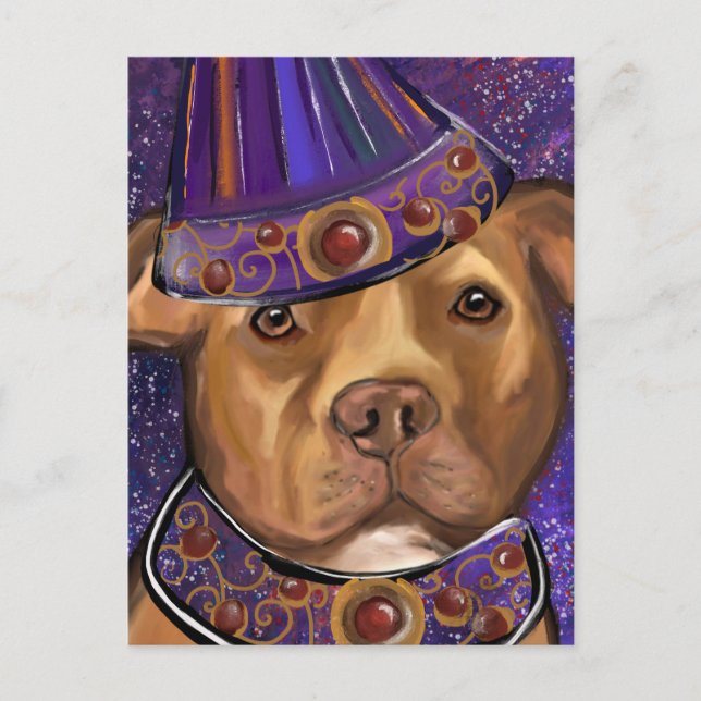 AMERIKANISCHES PERSONAL POSTKARTE (Vorderseite)