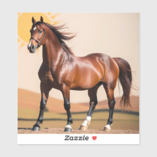 amerikanisches Pferd Aufkleber