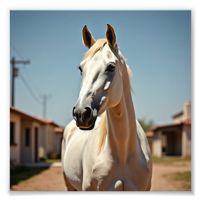 amerikanisches Pferd Fotodruck (Vorne)
