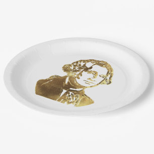 Amerikanisches Porträt-Gold Präsidenten-George Pappteller