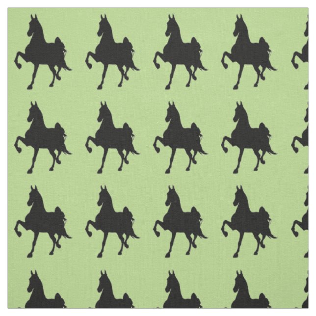 Amerikanisches Saddlebred Pferd Stoff (Muster)