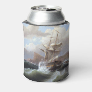 Amerikanisches Schiff in Not 1841 Dosenkühler
