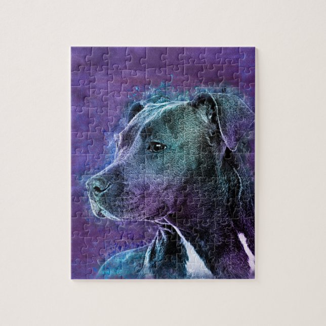 Amerikanisches Staffordshire Terrier - Amstaff (Vertikal)