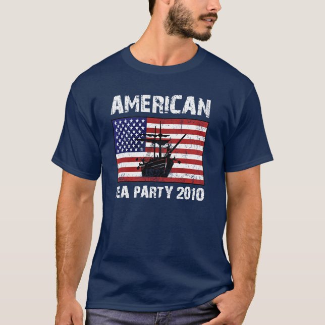 Amerikanisches Tee-Party 2010 T-Shirt (Vorderseite)