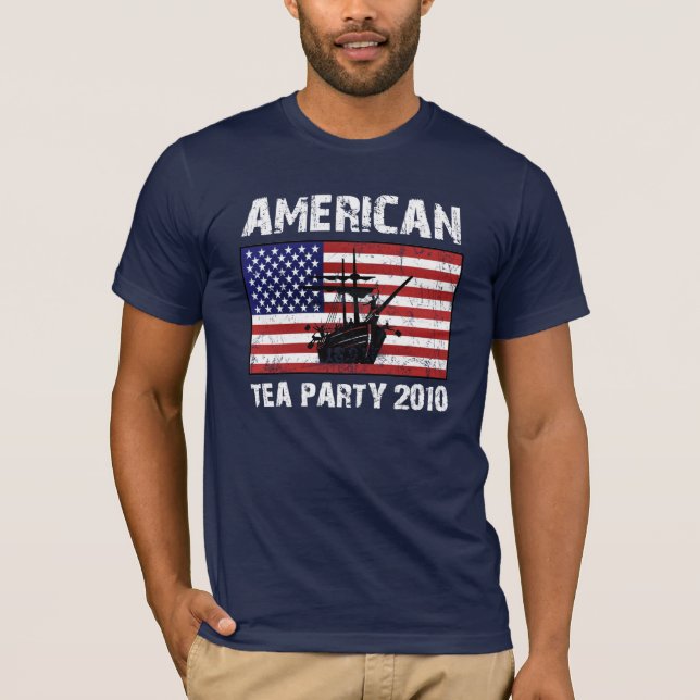 Amerikanisches Tee-Party 2010 T-Shirt (Vorderseite)