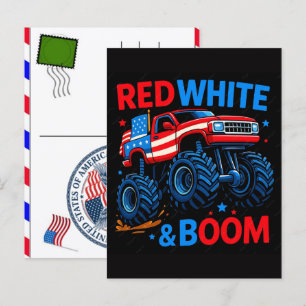 Amerikanisches Unabhängigkeitsposter Feiertagspostkarte