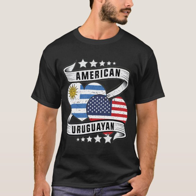 amerikanisches und uruguayisches Shirt (Vorderseite)
