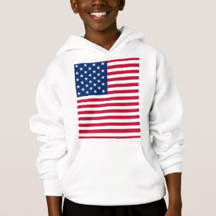 Amerikanisches USA-Flagge-Stolz-Design Hoodie