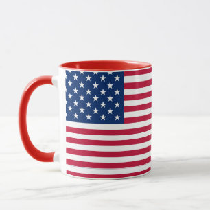 Amerikanisches USA-Flagge-Stolz-Design Tasse