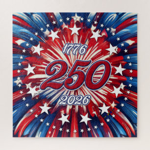 Amerikas 250. Geburtstag 1776-2026 RWB Feuerwerk