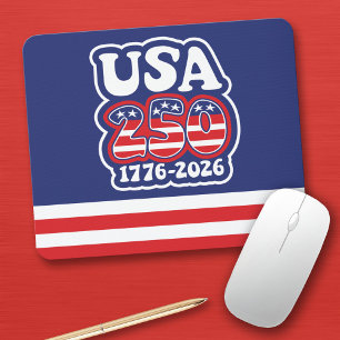 Amerikas 250. Geburtstag - Groovy USA 250 Mousepad