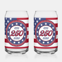Amerikas 250. Geburtstag mit USA-Flagge