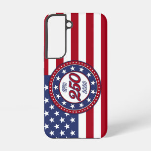 Amerikas 250. Geburtstag mit USA-Flagge Samsung Galaxy Hülle