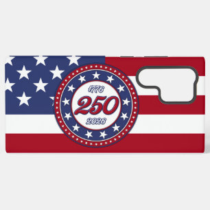 Amerikas 250. Geburtstag mit USA-Flagge Samsung Galaxy Hülle