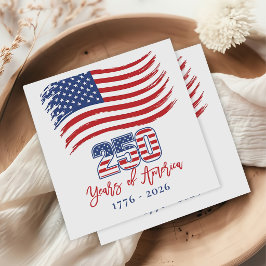 Amerikas 250. Geburtstagsfeier Serviette