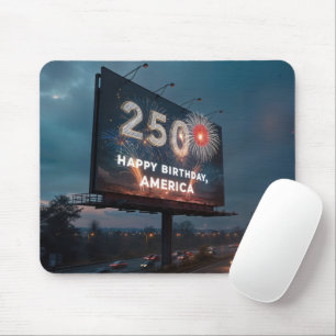 Amerikas 250. Geburtstagsplakat Mousepad