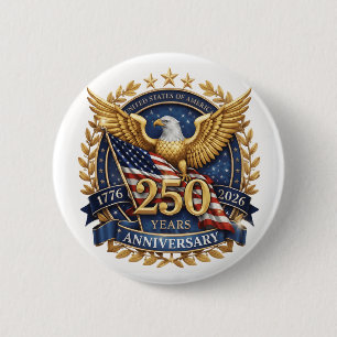 Amerikas 250-Jahr-Feier Button