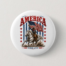 Amerikas 250. Jahrestag Americana Button