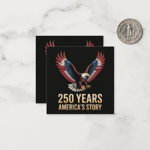 Amerikas 250. Jahrestag Mitteilungskarte