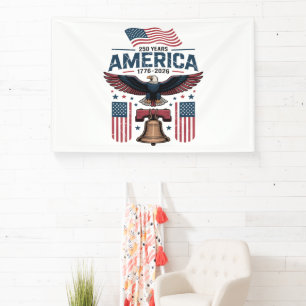 Amerikas 250. Jubiläum Banner
