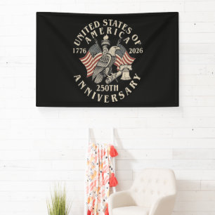 Amerikas 250. Jubiläum Banner