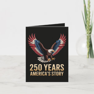 Amerikas 250. Jubiläum Feiertagskarte