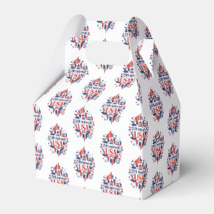 Amerikas 250. Jubiläum Geschenkschachtel