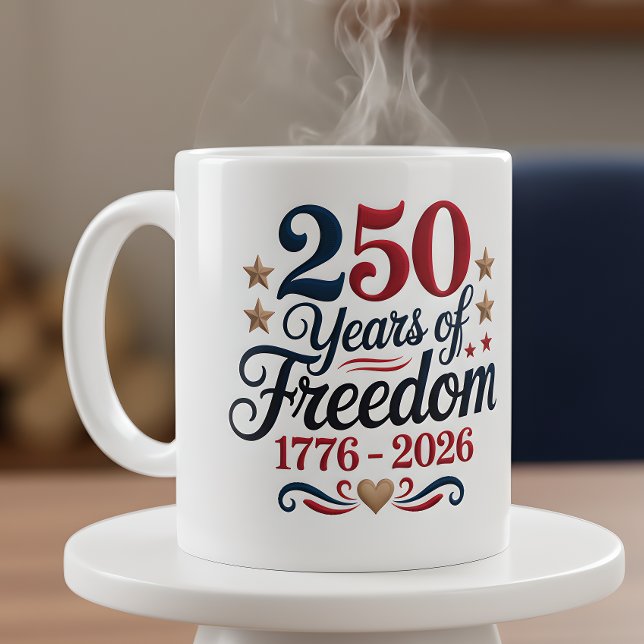 Amerikas 250. Jubiläum  Kaffeetasse (Von Creator hochgeladen)