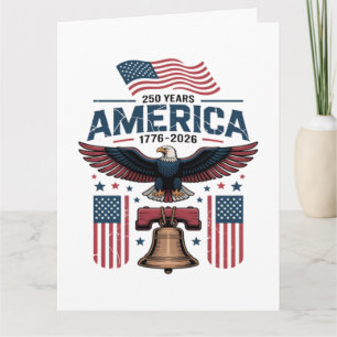 Amerikas 250. Jubiläum Karte