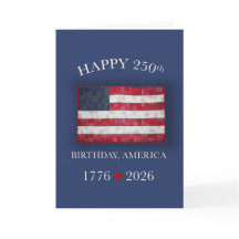 Amerikas 250. Jubiläum Patriotic 4. Juli