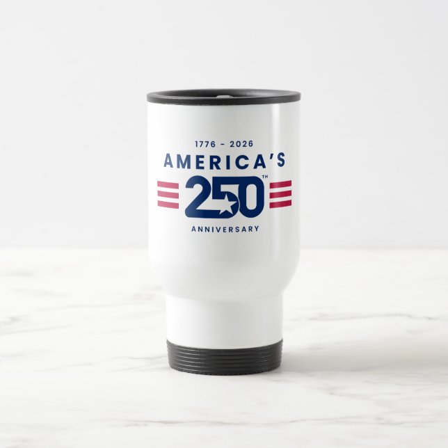 Amerikas 250. Jubiläum Reisebecher (Mittel)
