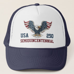Amerikas 250. Jubiläum Semiquincentennial Truckerkappe