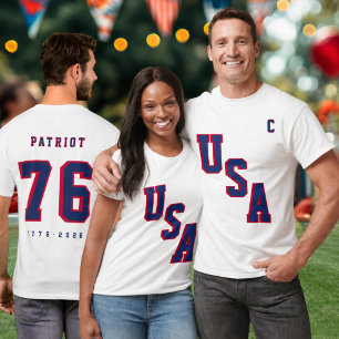Amerikas 250. Jubiläums-USA-Hockeytrikot T-Shirt