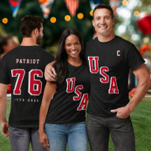 Amerikas 250. Jubiläums-USA-Hockeytrikot
