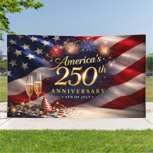 Amerikas 250. Jubiläumsbanner Banner