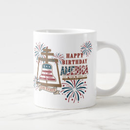 Amerikas 250. Riverside Raincross Jumbo-Tasse
