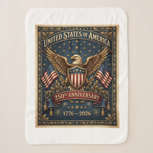 Amerikas 250. Version 1    Sherpadecke (Vorderseite)