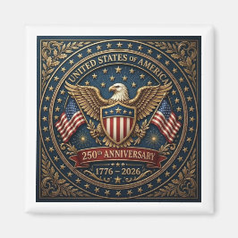 Amerikas 250. Version 3 Magnet
