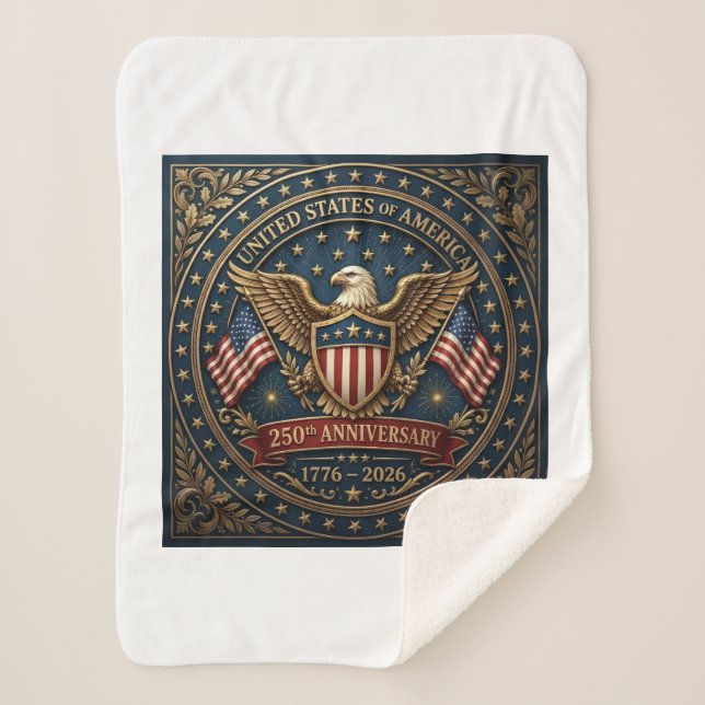 Amerikas 250. Version 3 Sherpadecke (Vorderseite)