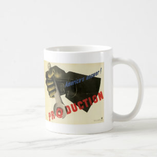 Amerikas Antwort! Produktion Kaffeetasse