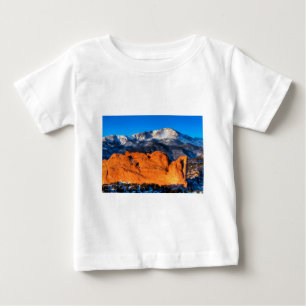 Amerikas Berg beim Sonnenaufgang Baby T-shirt